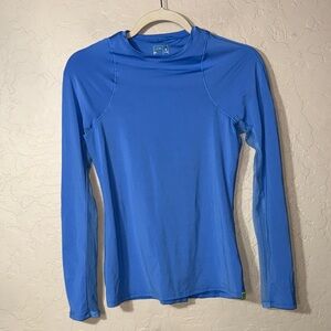 Lucky in luv UV protection 50+ blue long sleeve top size small